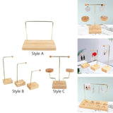 Metal Jewelry Display Stand Holder for Earrings Rings Countertop