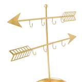 Round Base Jewelry Display Stand Necklace Rack Iron Nordic for Chains Pendant