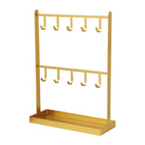 Tabletop Jewelry Storage Rack Bangle Holder Organizer