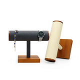 Wood Bracelet Bangle Watch Display Stand Jewelry Holder