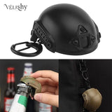 Tactical Fast Helmet Keychain Bottle Opener