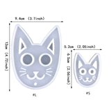 Mini Head Resin Silicone Mold Keychain Mould Crafts Epoxy Art DIY