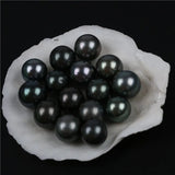 Tahiti 11-15mm Round Natural Seawater Pearl Loose Beads