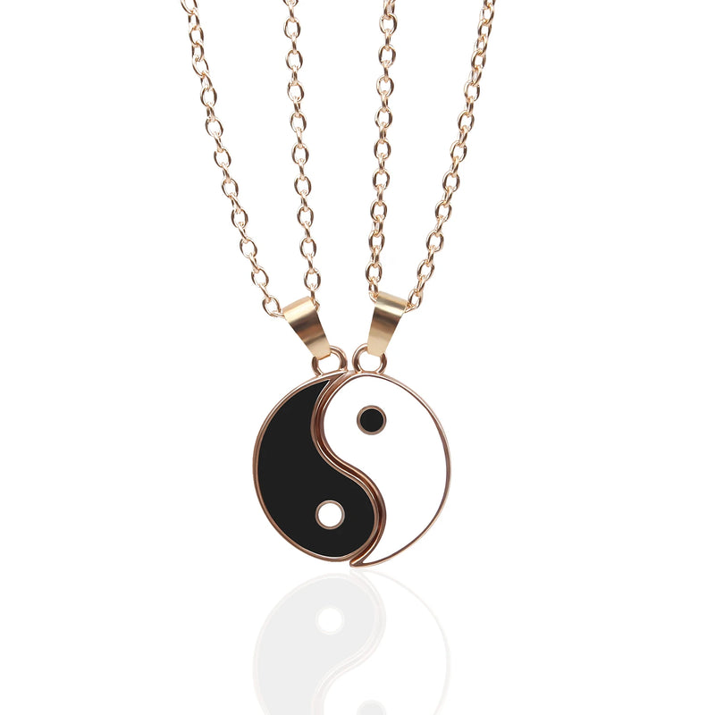 Tai Chi Clavicle Chain Antique Pendant Necklace Couple Jewelry
