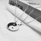 Tai Chi Clavicle Chain Antique Pendant Necklace Couple Jewelry