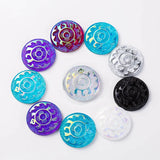Taidian First Nation Bead work Flat Back Turtle Resin Stone 25mm020pieces