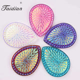 Sew On Rhinestones Tear Drop & Round Shape Flatback DIY Jewelry Acc
