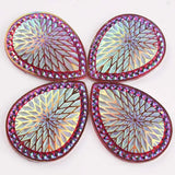 Sew On Rhinestones Tear Drop & Round Shape Flatback DIY Jewelry Acc