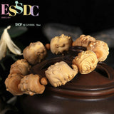 Taihang Arborvitae Smiling Buddha Bracelet
