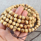 Taihang Yabai 8MM108 Half-Scarred Birds Eye Bead Bracelet