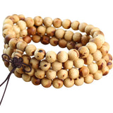 Taihang Yabai 8MM108 Half-Scarred Birds Eye Bead Bracelet