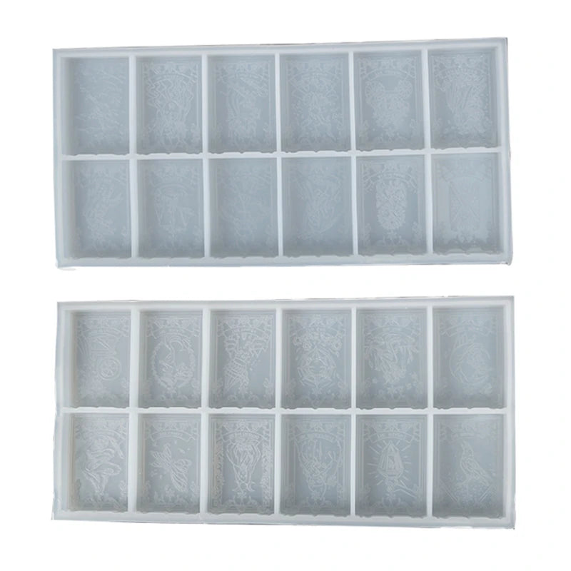 Taluo Card Resin Mold for DIY Taluo Card Games & Jewelry