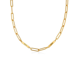 Tangula 1-6 Names Necklace Personalized Engraved Nameplate Pendant