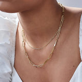 Tangula 1-6 Names Necklace Personalized Engraved Nameplate Pendant