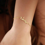 Tangula Arabic Name Bracelet Personalized Steel Bracelet-Name Bracelet-???? ????