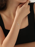 Tangula Zodiac Stainless Steel Birthstone Bracelet