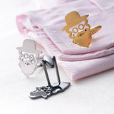 Tangula Jewish Priests Rabbi Cufflinks Stainless Steel Men Amulet Jewelry