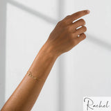 Tangula Personalized Handwriting Name Bracelet Stainless Steel Jewelry