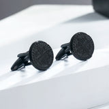 Tangula Retro Cross Cufflinks Stainless Steel Men's Jewelry