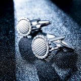 Tangula Sunflower Cufflinks Stainless Steel Wedding Accessories