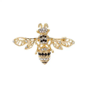 Cat Bee Copper Zircon Pin 1503 - Bestselling
