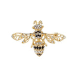 Cat Bee Copper Zircon Pin 1503 - Bestselling