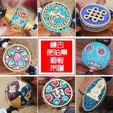Taofo Wooden Beads Nepalese Long Pendant Necklace Ethnic Romantic Sweater Chain