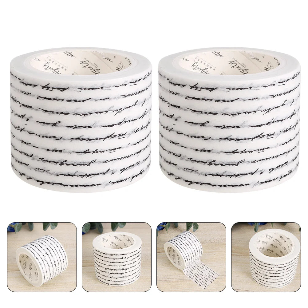 Vintage Washi Masking Paper Stickers for Journaling Scrapbooking