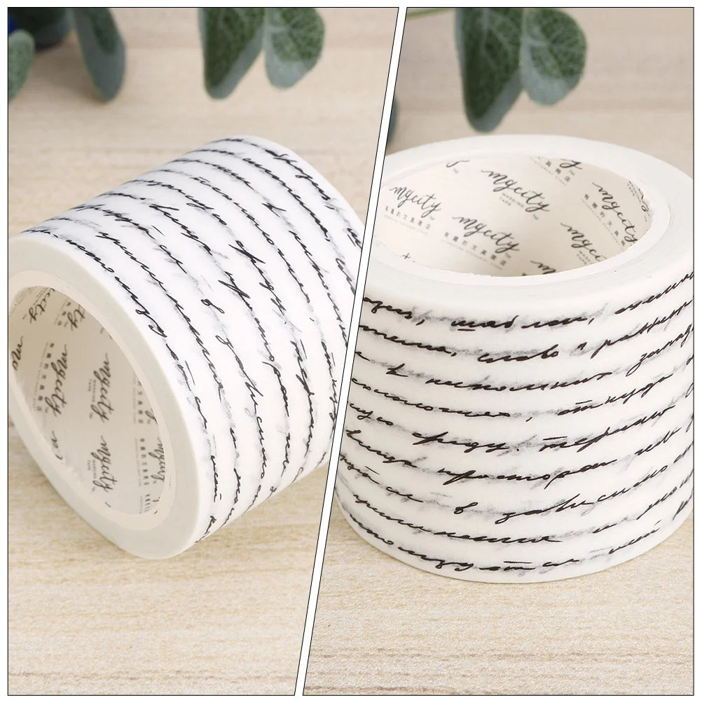 Vintage Washi Masking Paper Stickers for Journaling Scrapbooking