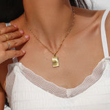 Christmas Rhinestone Sunburst Pendant Necklaces For Women