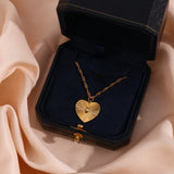 Christmas Rhinestone Sunburst Pendant Necklaces For Women