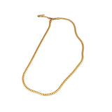 Waterproof Stainless Steel Cuban Chain Necklace Classic Choker Jewelry