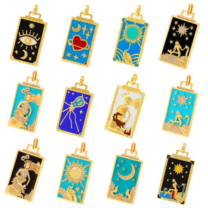 Resin Sun Moon LaLuna DIY Accessory Women Earring Necklace Pendant