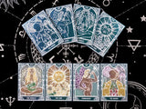 Tarot Cards Epoxy Resin Mold Jewelry Accessories DIY Handcraft