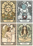 Tarot Cards Epoxy Resin Mold Jewelry Accessories DIY Handcraft
