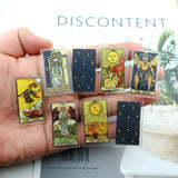 Tarot Resin Earring Charms for DIY Jewelry