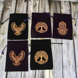 Tarot Pad with Astrology Witch Altar Design