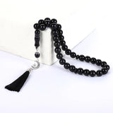 Tasbeeh Agate Round Decorative Beads 33/99 Islamic Rosary Muslim Rosary