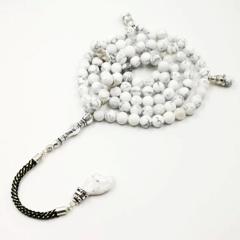 Natural Turquoise Islamic Prayer Beads 100 Beads