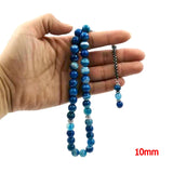 Natural Agate Stone Tasbih Rosary 33 Beads