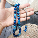 Natural Agate Stone Tasbih Rosary 33 Beads
