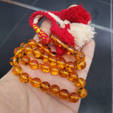 Brown Resin Beads Muslim Rosary Islamic Prayer Beads Ramadan Bracelet Arabic