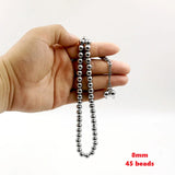 Metal Beads Muslim Paya Bracelet Islamic Gift Rosary