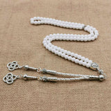 99 Beads Ceramic Misbaha Islamic Rosary Bracelet Muslim Prayer Beads