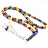 Muslim Prayer Beads Tasbih 99 Beads Zikr Rosary 6mm