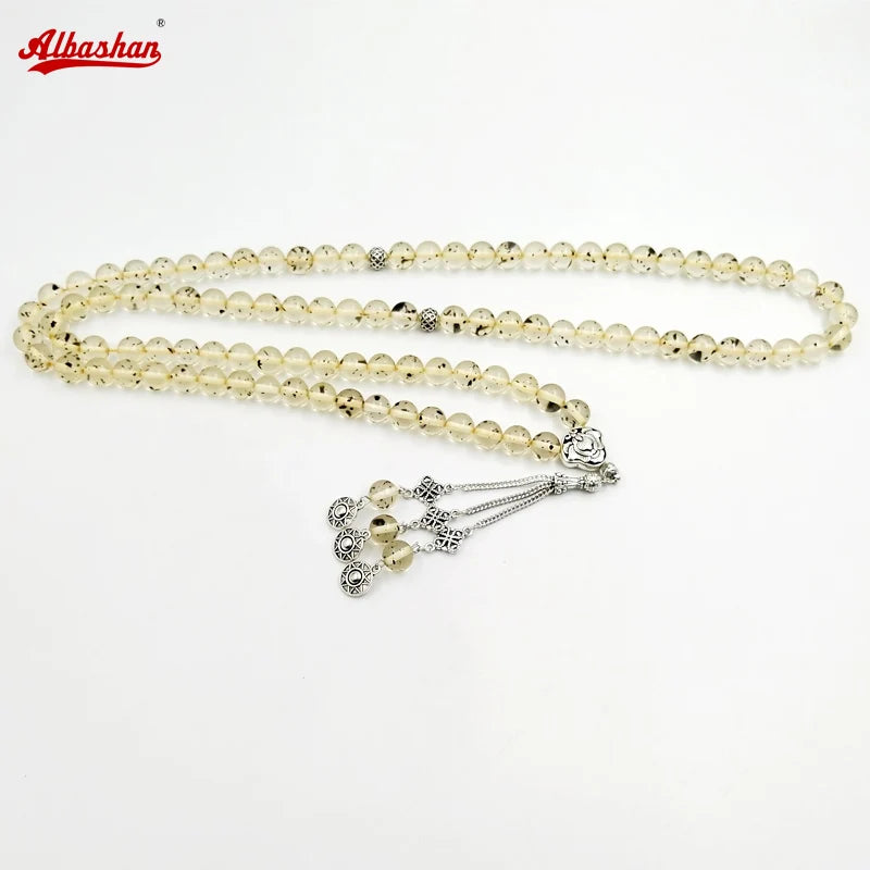 Resin Beads Eid Ramadan Muslim Rosary Arabic Prayer Beads Islamic Accessories