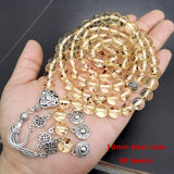 Resin Beads Eid Ramadan Muslim Rosary Arabic Prayer Beads Islamic Accessories