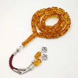 Ambers Resin Muslim Prayer Beads Eid Ramadan Islamic Rosary Beads