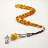 Ambers Resin Muslim Prayer Beads Eid Ramadan Islamic Rosary Beads