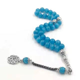 Cat Eye Stone Tasbih 33 Beads Bracelet Islamic Jewelry